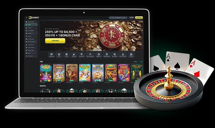 Kinbet Casino Australia Desktop