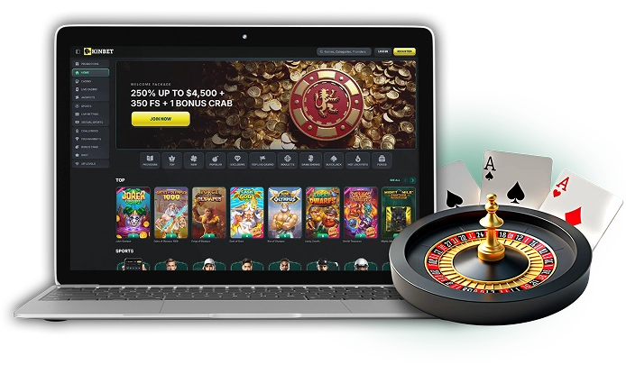 Kinbet Casino Australia Desktop